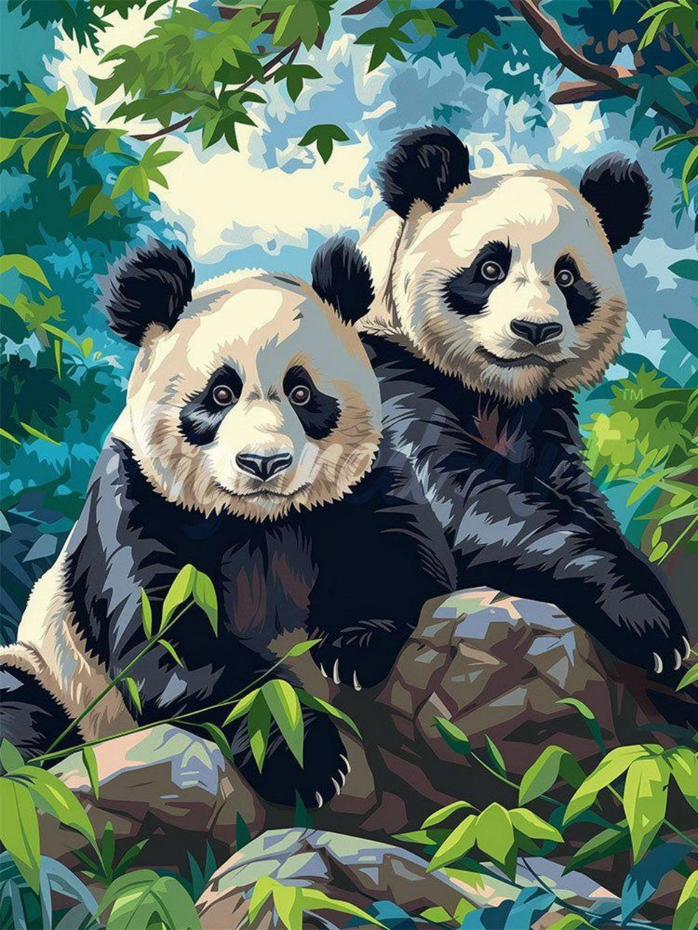 Panda | Diamond Painting