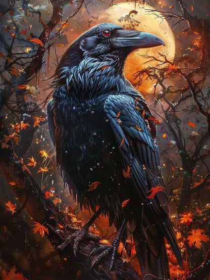 Crow | Diamond Painting