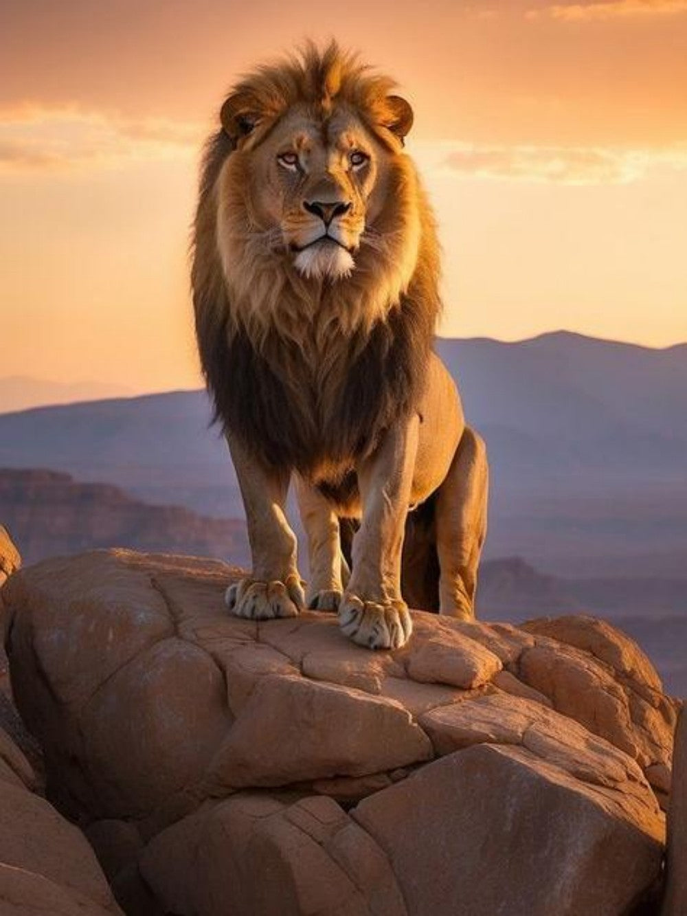 Lion | Diamond Painting