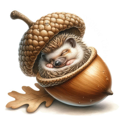 Hedgehog | Diamond Painting