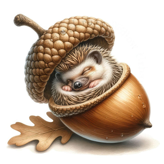 Hedgehog | Diamond Painting