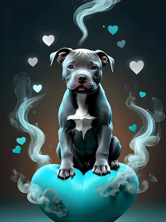 Pit Bull Dog | Diamond Painting