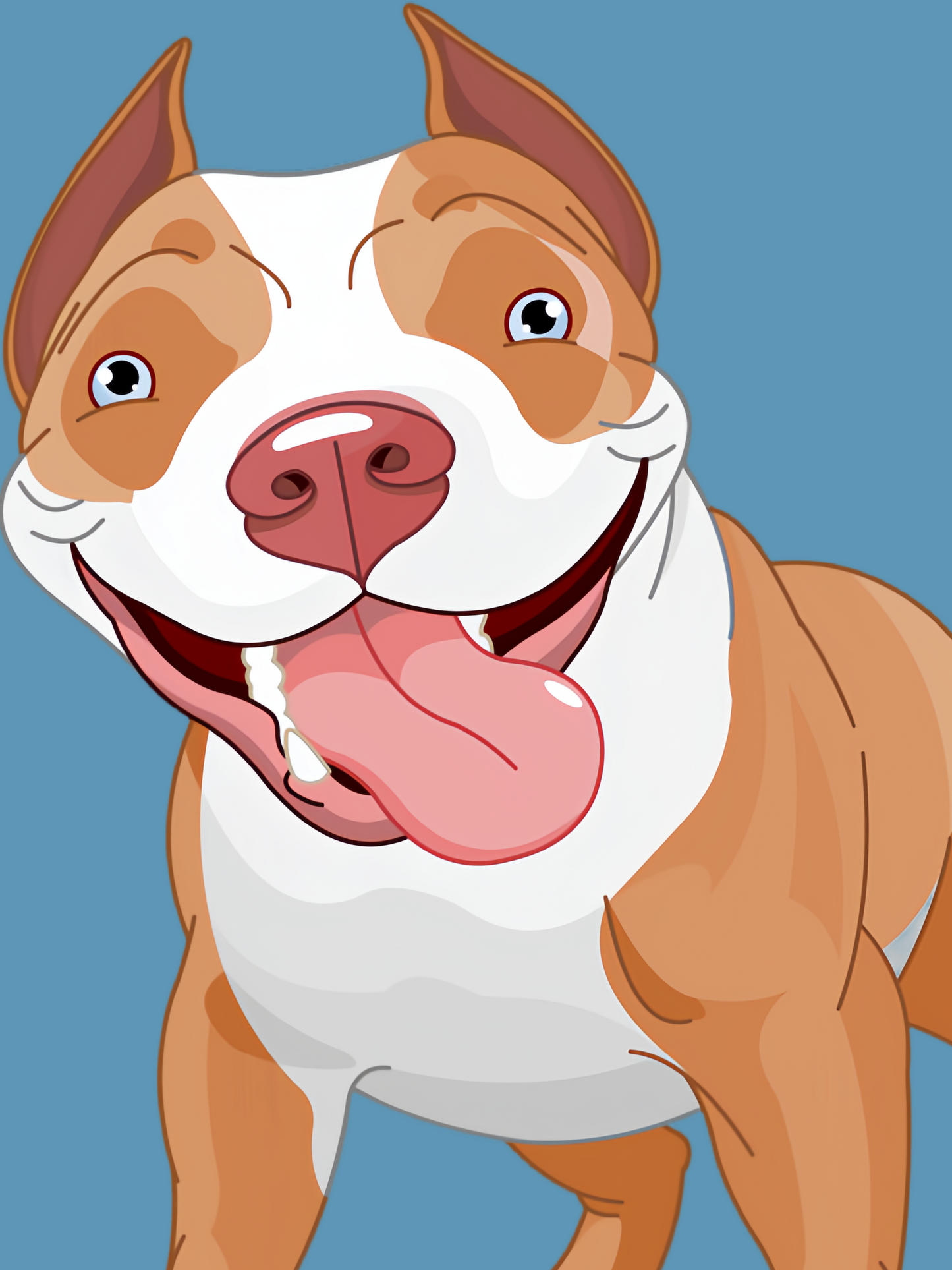 Pit Bull Dog | Diamond Painting