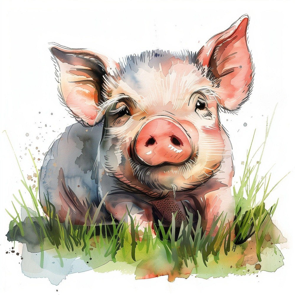 Pig | Diamond Painting