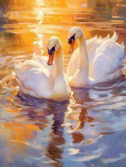 Swan | Diamond Painting
