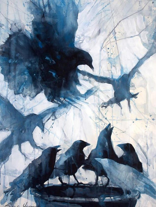Crow | Diamond Painting