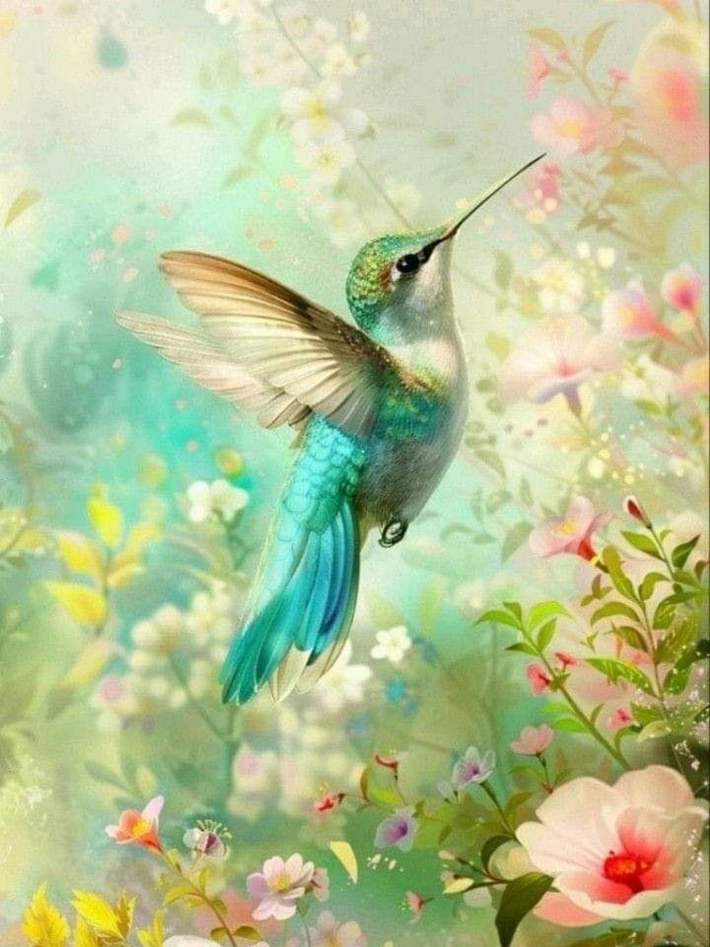 Hummingbird | Diamond Painting