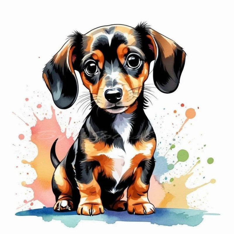 Dachshund Dog | Diamond Painting
