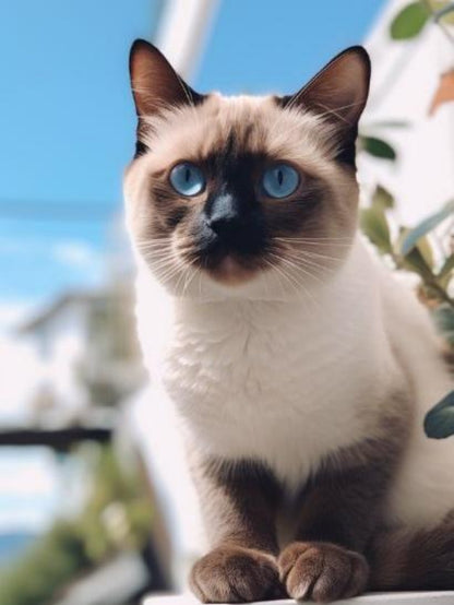 Siamese Cat | Diamond Painting