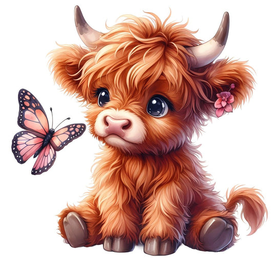 Highland Cow | Diamond Painting