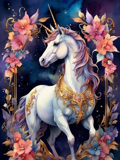 Unicorn | Diamond Painting