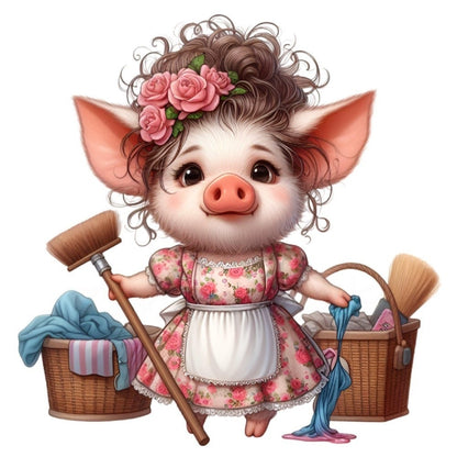 Pig | Diamond Painting