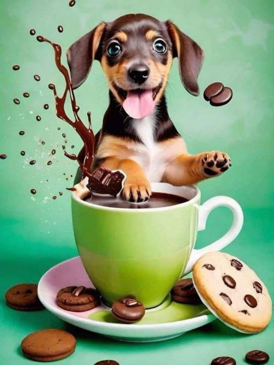 Dachshund Dog | Diamond Painting