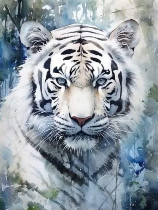 White Tiger | Diamond Painting