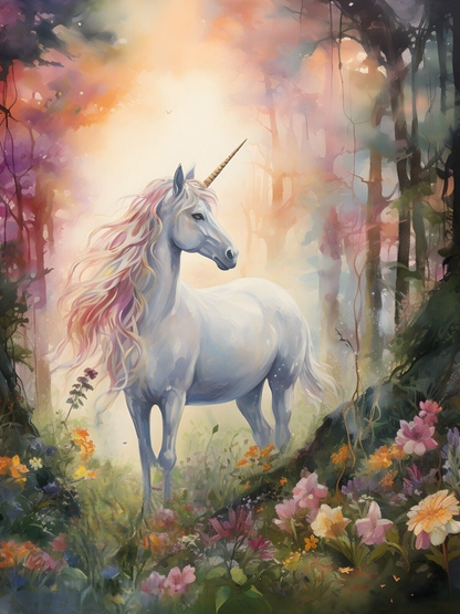Unicorn | Diamond Painting