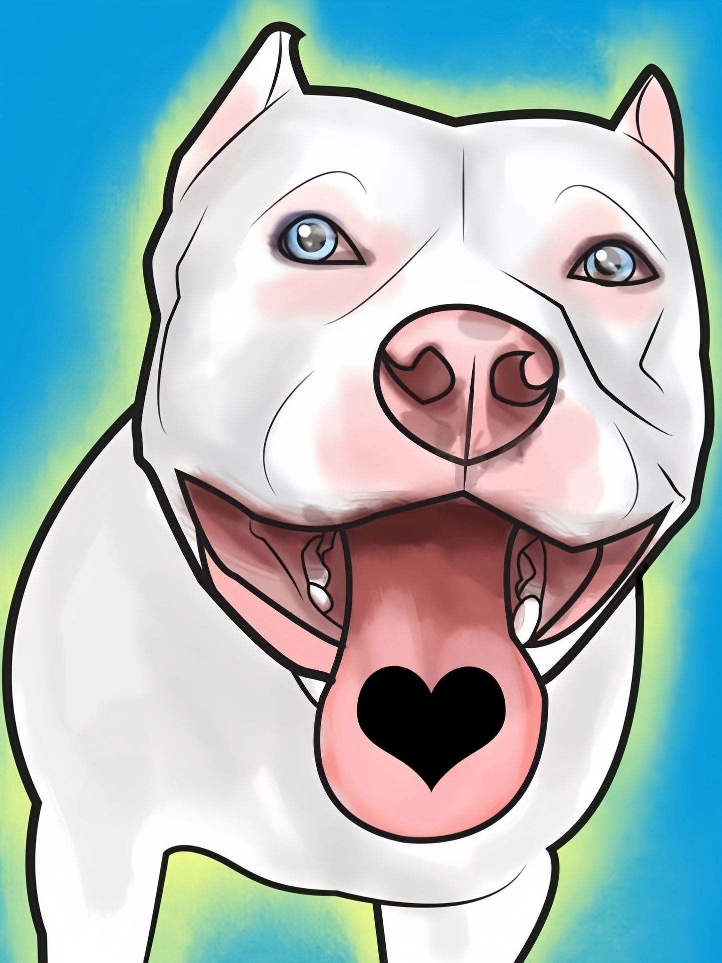 Pit Bull Dog | Diamond Painting