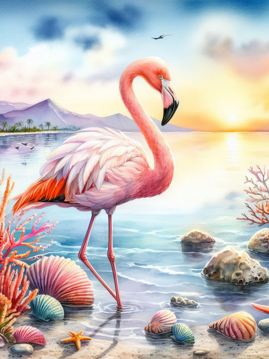 Flamingo | Diamond Painting