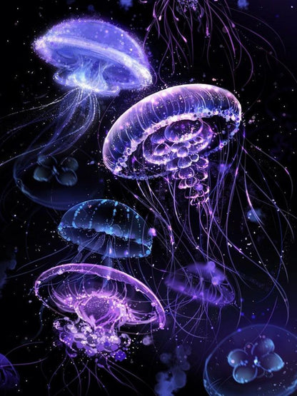 Jellyfish | Diamond Painting
