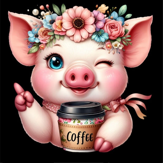 Pig | Diamond Painting