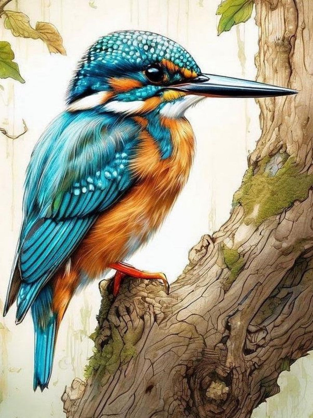 Kingfisher | Diamond Painting
