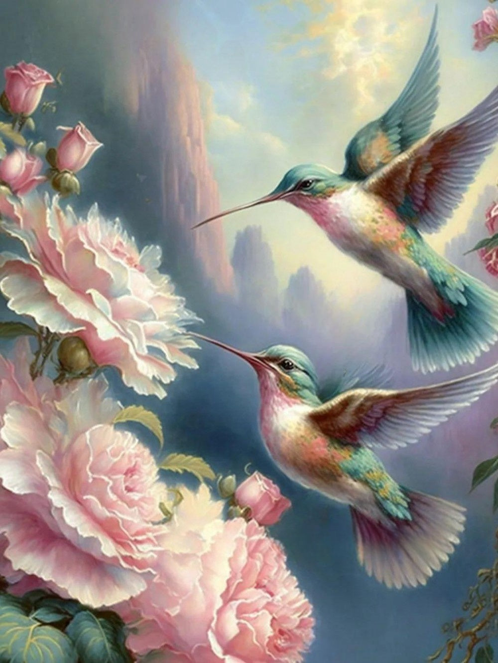 Birds and Flowers | Diamond Painting