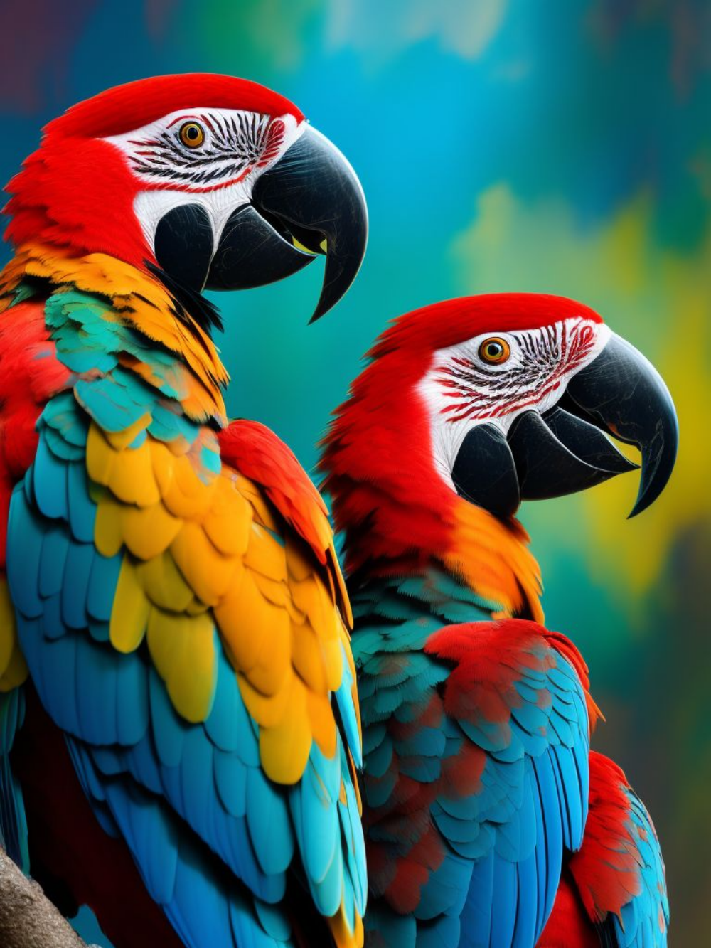 Macaw | Diamond Painting