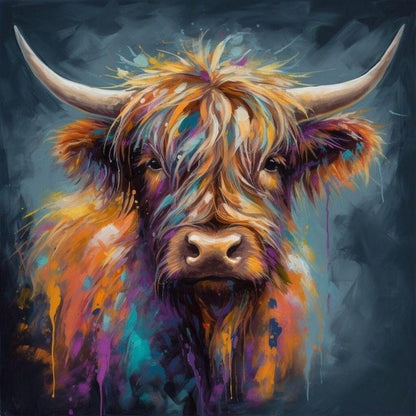 Highland Cow | Diamond Painting