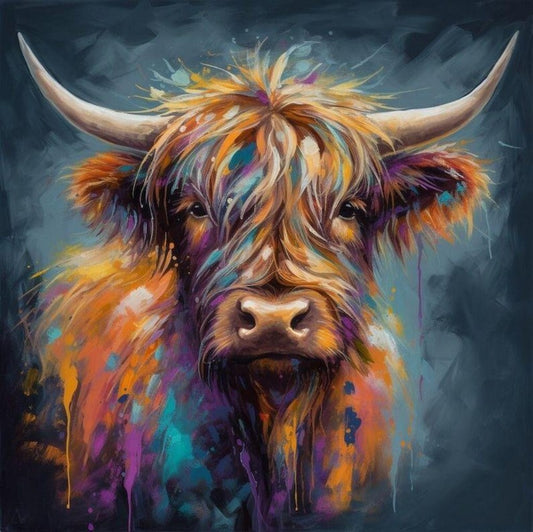 Highland Cow | Diamond Painting