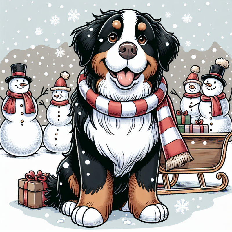 Christmas Dog | Diamond Painting