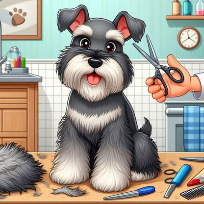 Dog Schnauzer | Diamond Painting