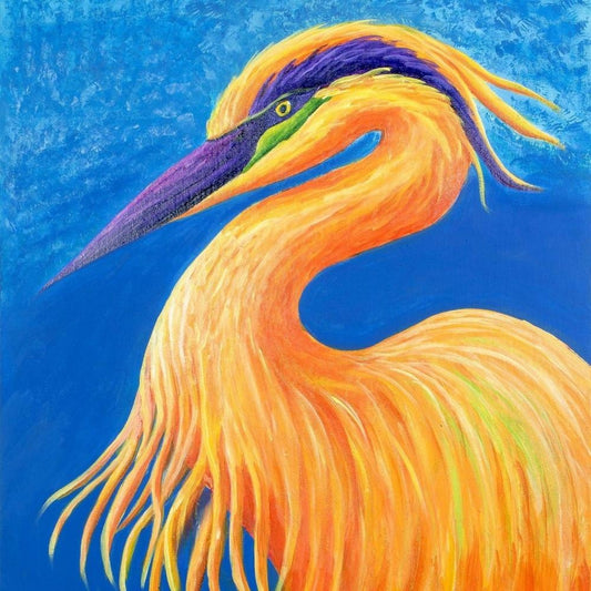 Blue Heron | Diamond Painting