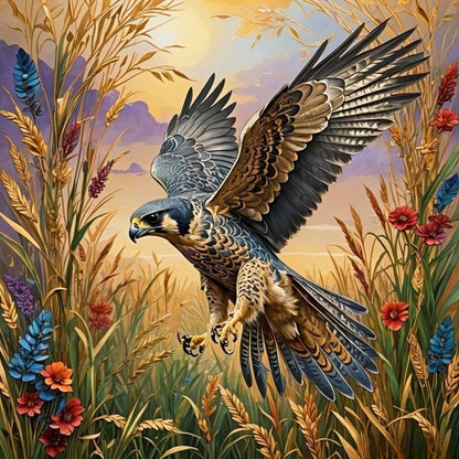 Falcon | Diamond Painting