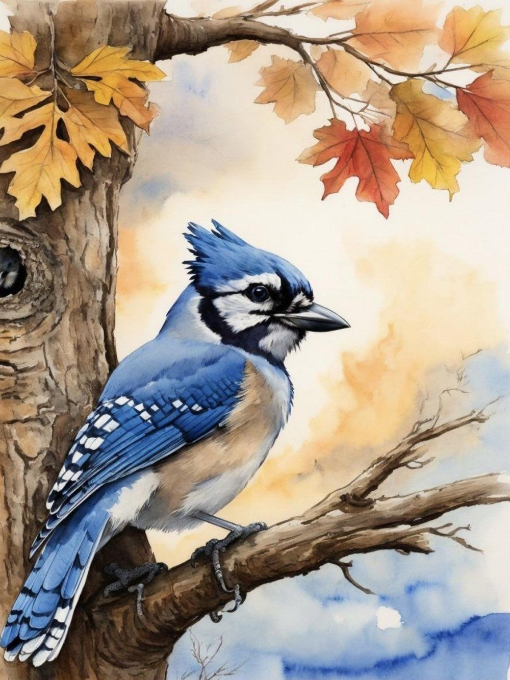 Blue Jay | Diamond Painting