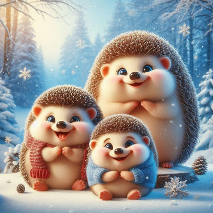 Hedgehog | Diamond Painting