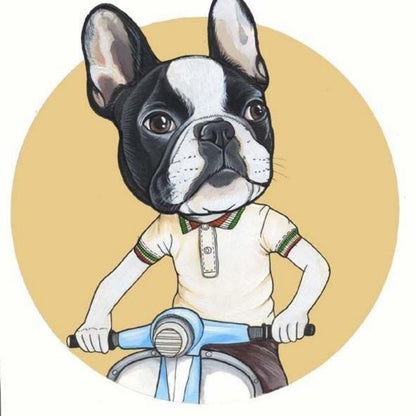 Boston Terrier Dog | Diamond Painting