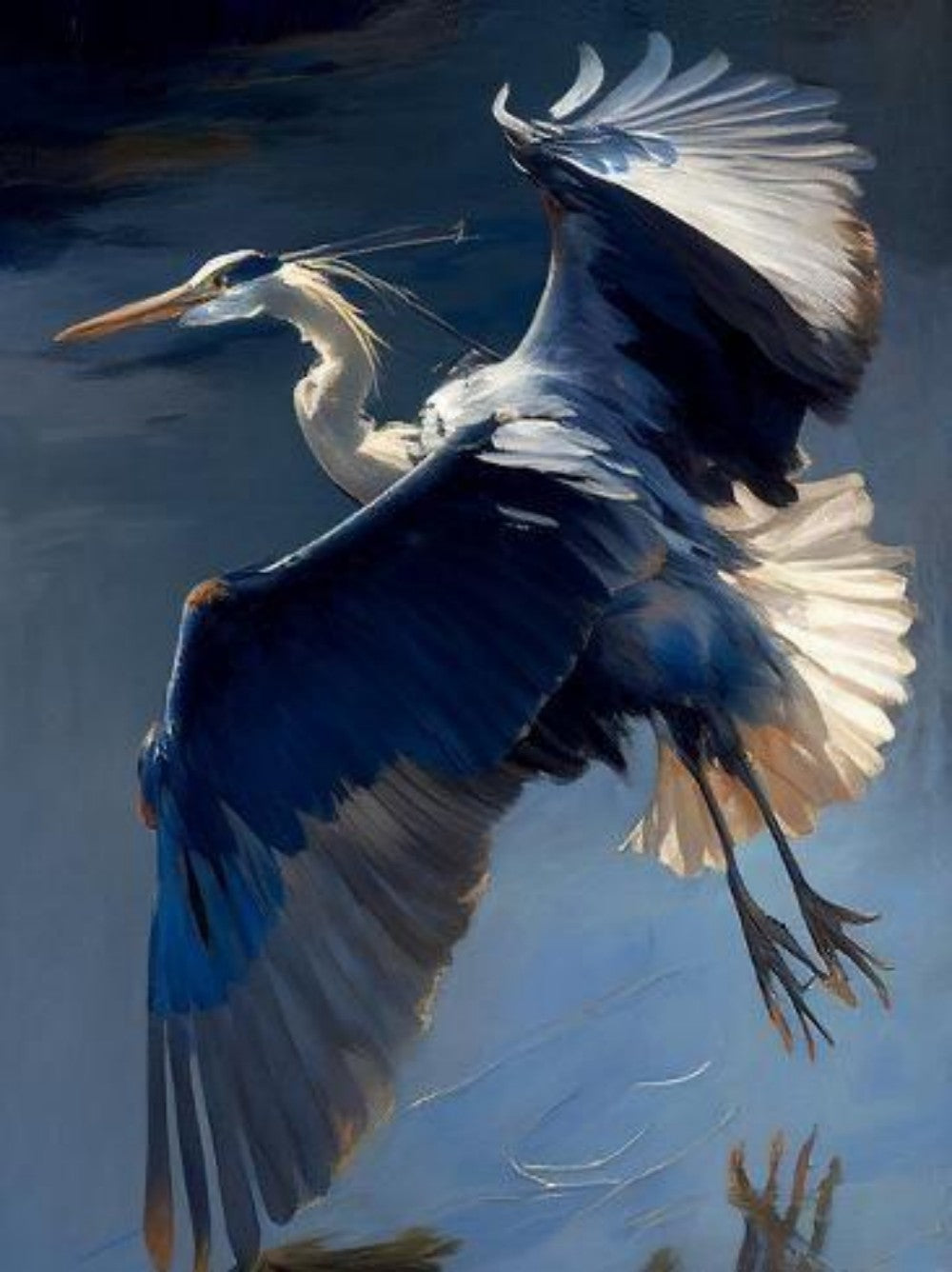 Blue Heron | Diamond Painting