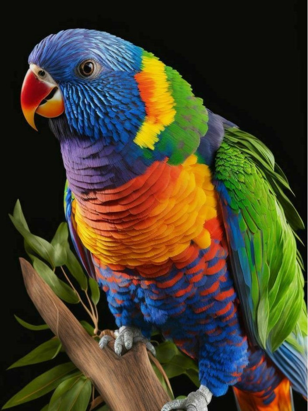 Rainbow Parrots | Diamond Painting