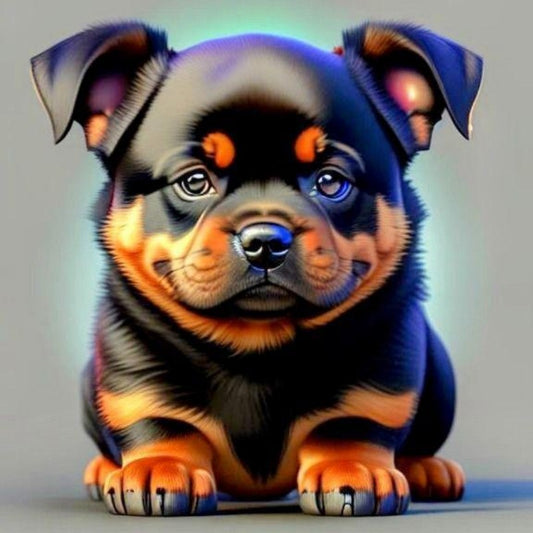 Rottweiler Dog | Diamond Painting