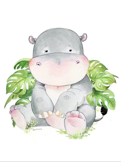 Hippo | Diamond Painting