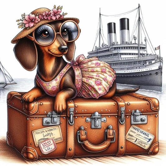 Dachshund Dog | Diamond Painting