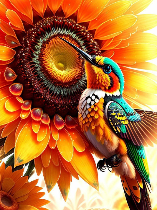 Birds and Flowers | Diamond Painting