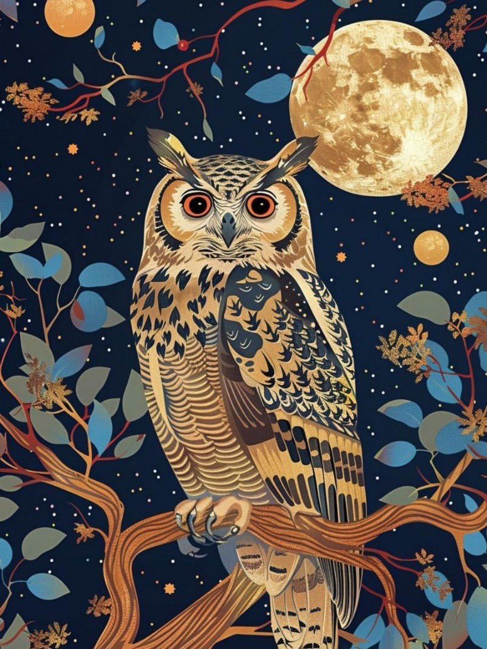 Owl | Diamond Painting