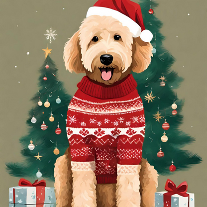 Goldendoodle Dog | Diamond Painting