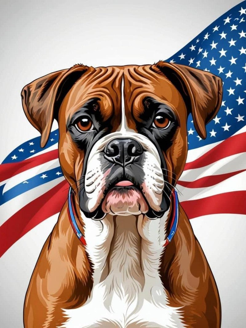 Boxer Dog | Diamond Painting