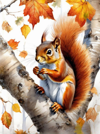 Squirrel | Diamond Painting