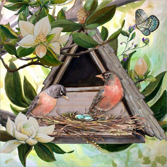 Bird House | Diamond Painting