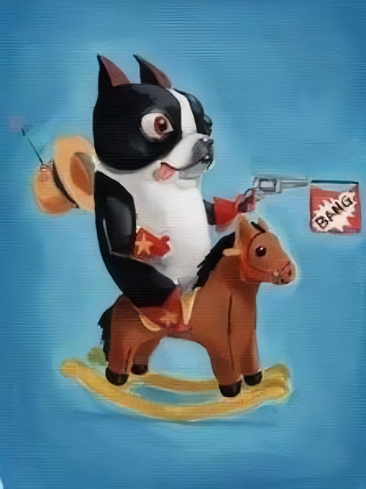 Boston Terrier Dog | Diamond Painting