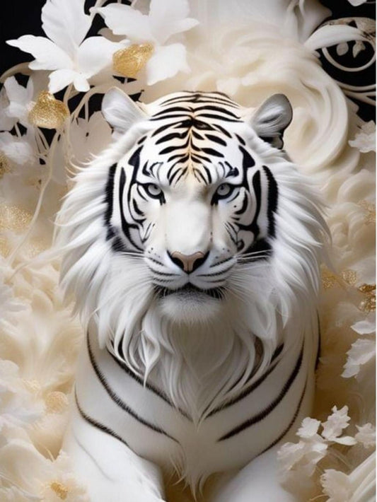 White Tiger | Diamond Painting