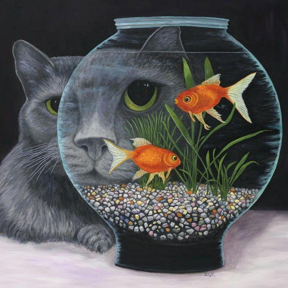 Cat Fish | Diamond Painting