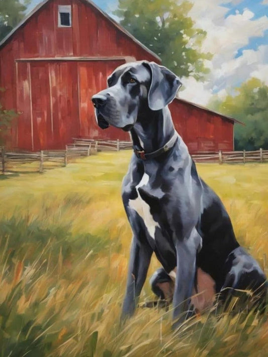 Dog Great Dane | Diamond Painting